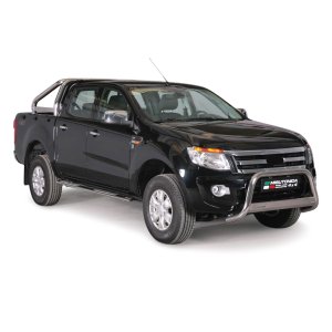 Ford Ranger Bull Bar - Omac - Steel - Silver - '19-'23